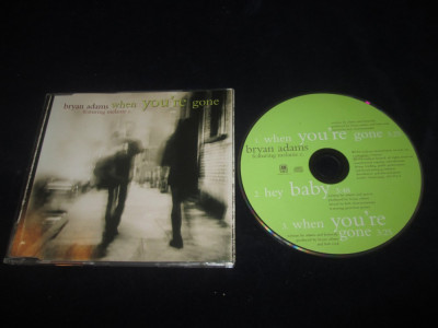 Bryan Adams feat. Melanie C. - When You&amp;#039;re Gone _ maxi single_CD_A&amp;amp;M(UK,1998) foto