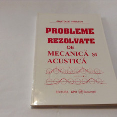 Anatolie Hristev - Probleme rezolvate de mecanica si acustica-RF12/3