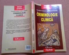 Criminologie Clinica - Gheorghe Scripcaru, Vasile Astarastoae foto