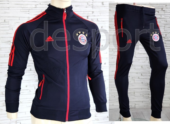 Trening BAYERN MUNCHEN - Bluza si pantaloni conici - Model NOU - 1274 Trening BAYERN MUNCHEN - Bluza si pantaloni conici - Model NOU - 1274