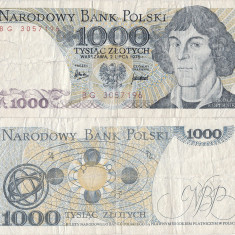 1975 (2 VII), 1,000 złotych (P-146a) - Polonia (CRC: 28%)