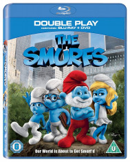 Smurfs Strumfii Blu ray 2D + DVD Limba Romana [BST Buy Sell Trade] foto