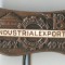 INDUSTRIAL EXPORT - Insigna veche RSR 1970 - varianta bronz