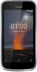 Telefon Mobil Nokia 1, Procesor Quad Core 1.1 GHz, IPS 4.5inch, 1GB RAM, 8GB Flash, 5MP, Wi-Fi, 4G, Dual Sim, Android (Albastru inchis) foto