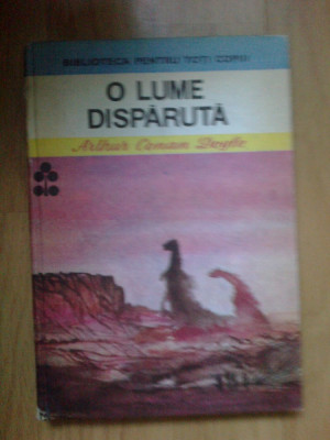 d6c O lume disparuta - Arthur Conan Doyle foto