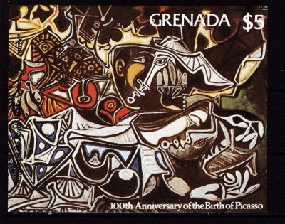 Grenada 1981 pictura Picasso MI bl.95 MNH foto