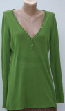 Bluza verde Zanone, M/L