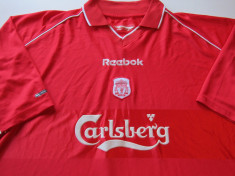 Tricou REEBOK fotbal - FC LIVERPOOL (produs oficial) sezon 2000 / 2002 foto