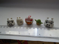 bnk jc Angry Birds Star wars - lot 5 figurine foto