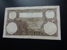 bancnote romanesti 100lei 1940 vf foto