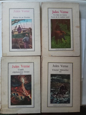 Jules Verne Pilotul de pe Dunare,Un bilet de loterie/Farul de la capatul lumii foto