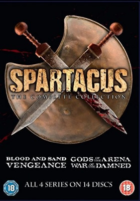 Film Serial Spartacus : The Complete Collection Seasons 1-4 DVD Box Set foto