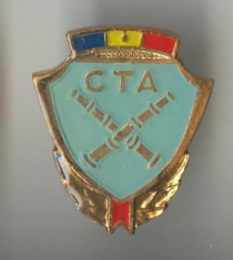 CTA - TUNURI - ARTILERIE 1970 - Insigna EMAIL foto