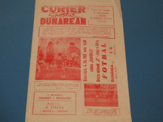 Program meci fotbal DUNAREA GALATI - SC BACAU (04.12.1983) foto