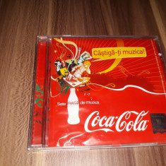 CD COCA COLA CASTIGA-TI MUZICA ! RARITATE!!!!!