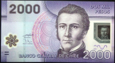 Bancnota EXOTICA 2000 PESOS - CHILE, ANUL 2009 * Cod 629 --- UNC POLYMER! foto