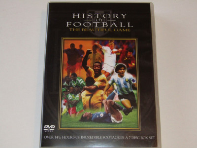 DVD fotbal - Istoria FOTBALULUI (contine 7 discuri-volume) foto