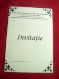 Invitatie Asociatia Culturala Gugulanul Timisoara 2005, harta Domeniul Scorilo