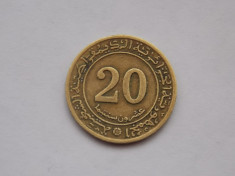 20 Centimes (F.A.O. - without rosette) 1975 ALGERIA-COMEMORATIVA foto