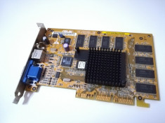 Placa video AGP 4X Asus V7100 Pro nVidia GeForce2 MX400 64Mb foto