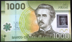Bancnota EXOTICA 1000 PESOS - CHILE, ANUL 2016 * Cod 628 --- UNC POLYMER! foto