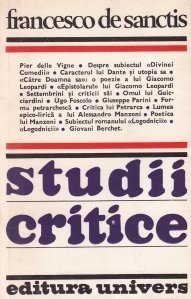 Francesco de Sanctis - Studii critice foto