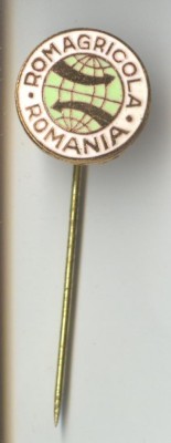 ROMAGRICOLA ROMANIA - Insigna SUPERBA foto
