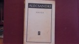 V. ALECSANDRI - PROZA- ED. PENTRU LITERATURA, 614 PAG. - VEZI CUPRINS