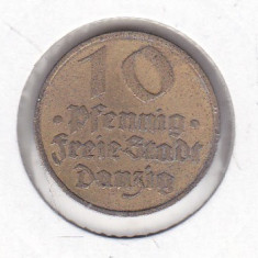 bnk mnd Danzig Gdansk 10 pfennig 1932