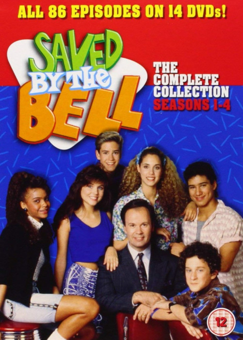 Film Serial Saved By The Bell / Salvati de clopotel : DVD Box Set Seasons 1-4