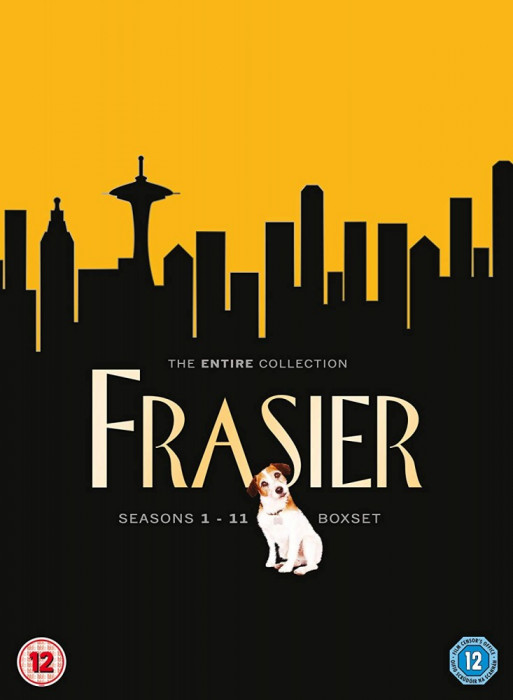 Film Serial Frasier DVD Box Set Complete Collection Seasons 1-11