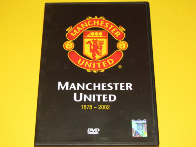 DVD fotbal - Istoria clubului MANCHESTER UNITED (1878-2002) foto