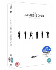 Filme James Bond Collection 1-24 DVD Box Set Original si Sigilat foto