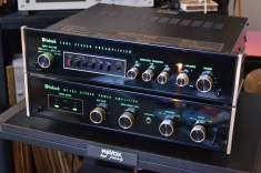 McIntosh Power Amplifier MC 502+Stereo Preamplifier C504 -TOP audio hi-fi foto