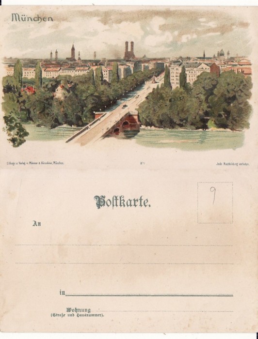 Germania-Munchen-litografie