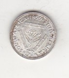 bnk mnd Africa de Sud 3 pence 1959 argint