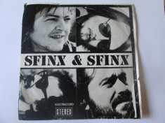 Rar! Vinil single 7&amp;#039;&amp;#039; Sfinx &amp;amp; Sfinx-Focuri vii in stare buna,Electrecord 1981 foto