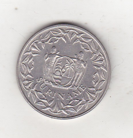 bnk mnd Surinam 250 cents 1989 unc