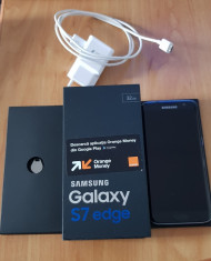 Vand Samsung Galaxy S7 Edge Black Original foto