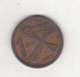 Bnk mnd Katanga 1 franc 1961, Africa