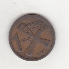 bnk mnd Katanga 1 franc 1961