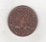 bnk mnd Polinezia Polinesia franceza 100 franci 1986