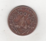 bnk mnd Polinezia Polinesia franceza 100 franci 1986