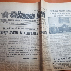ziarul romania libera 1 iulie 1987-art. despre uzina de reparatii navale midia