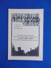 GATA ORICAND PENTRU TARA SI REGE * REVISTA CERCETASI , IANUARIE 1938 foto