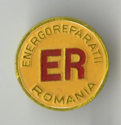 ENERGOREPARATII - INDUSTRIE ROMANEASCA - Insigna SUPERBA foto