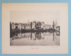 Expozitia 1906 Bucuresti - Palatul Austriei - 17x13 cm foto