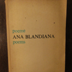 POEME -ANA BLANDIANA, 1982