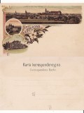 Polonia-Cracovia - litografie, Necirculata, Printata