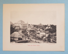 Expozitia 1906 Bucuresti - Vedere spre Palatul Artelor - 17x13 cm foto